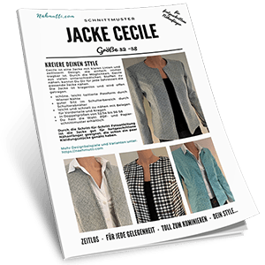 Schnittmuster Jacke Cecile