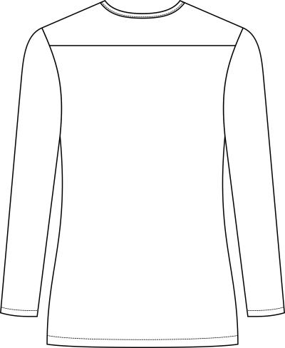 Schnittmuster Shirt Marlena mit Rückenpasse